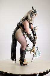 Cori Sindragosa Fight Pose With Axe